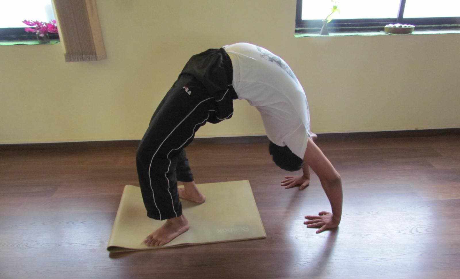 Chakrasana — full wheel pose